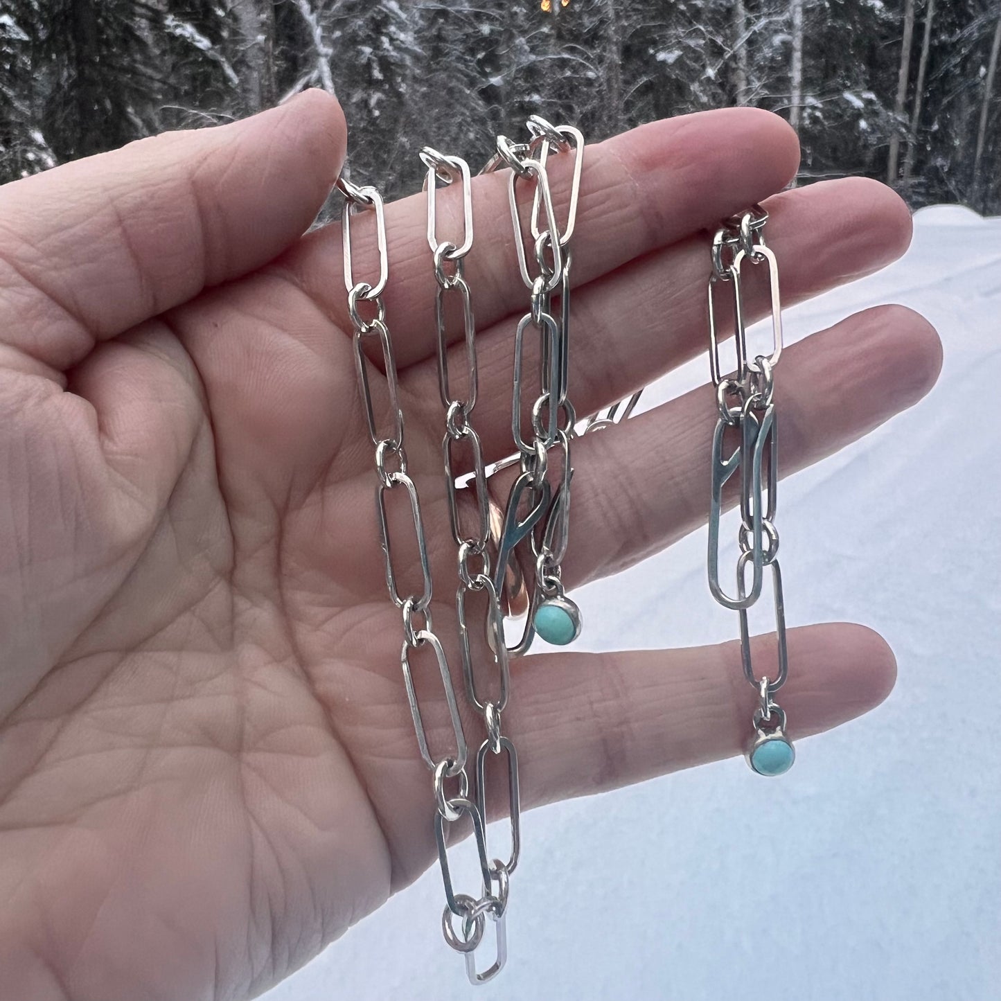 Long Short Chain Bracelet