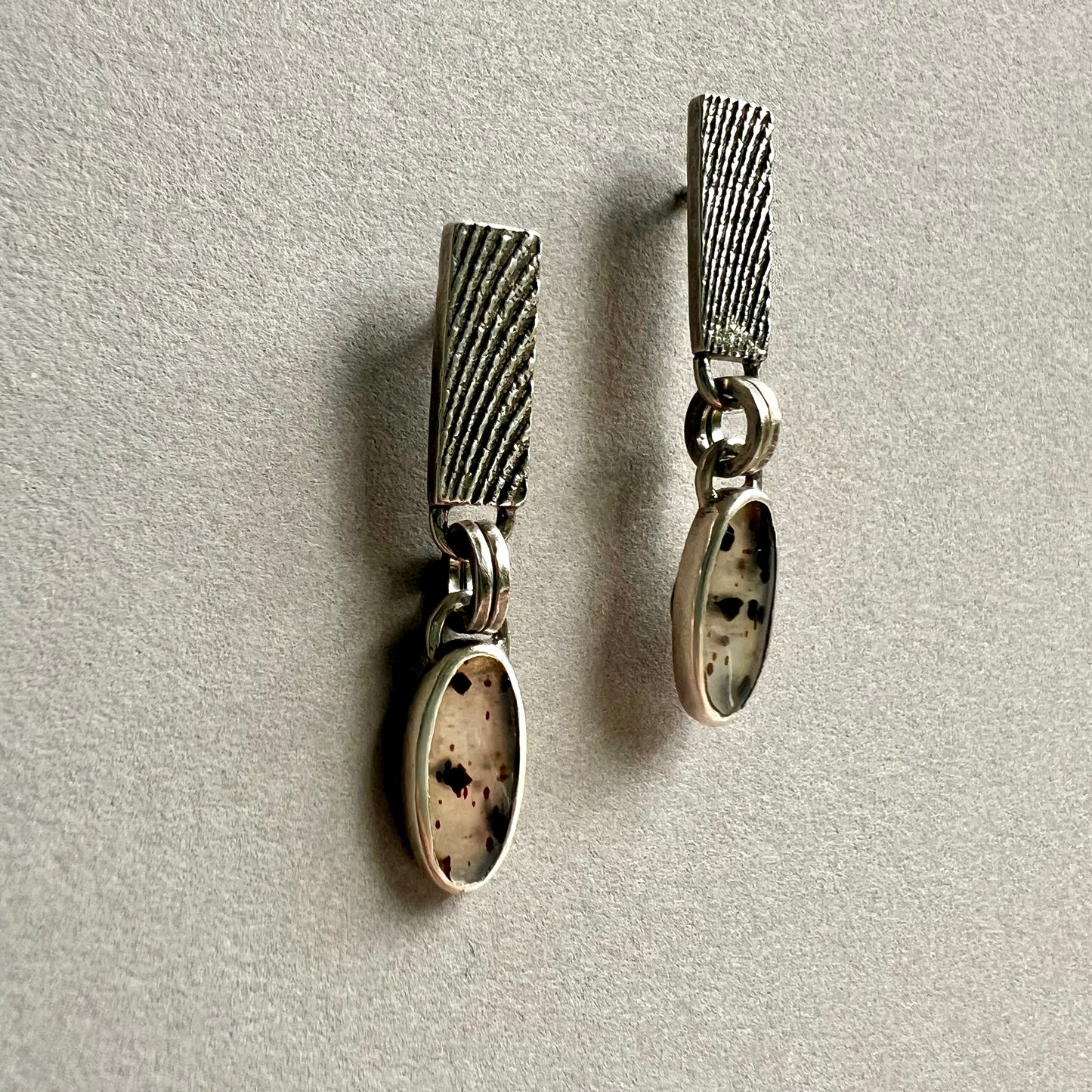 Montana Agate Post Earrings
