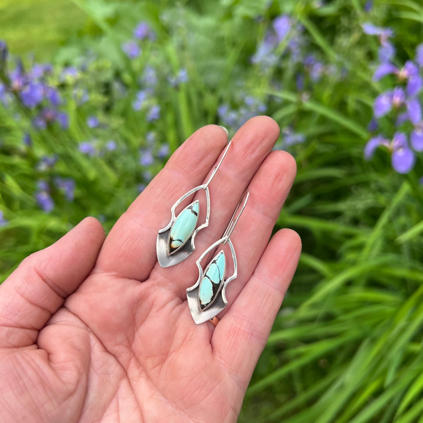 Qingu Turquoise Earrings